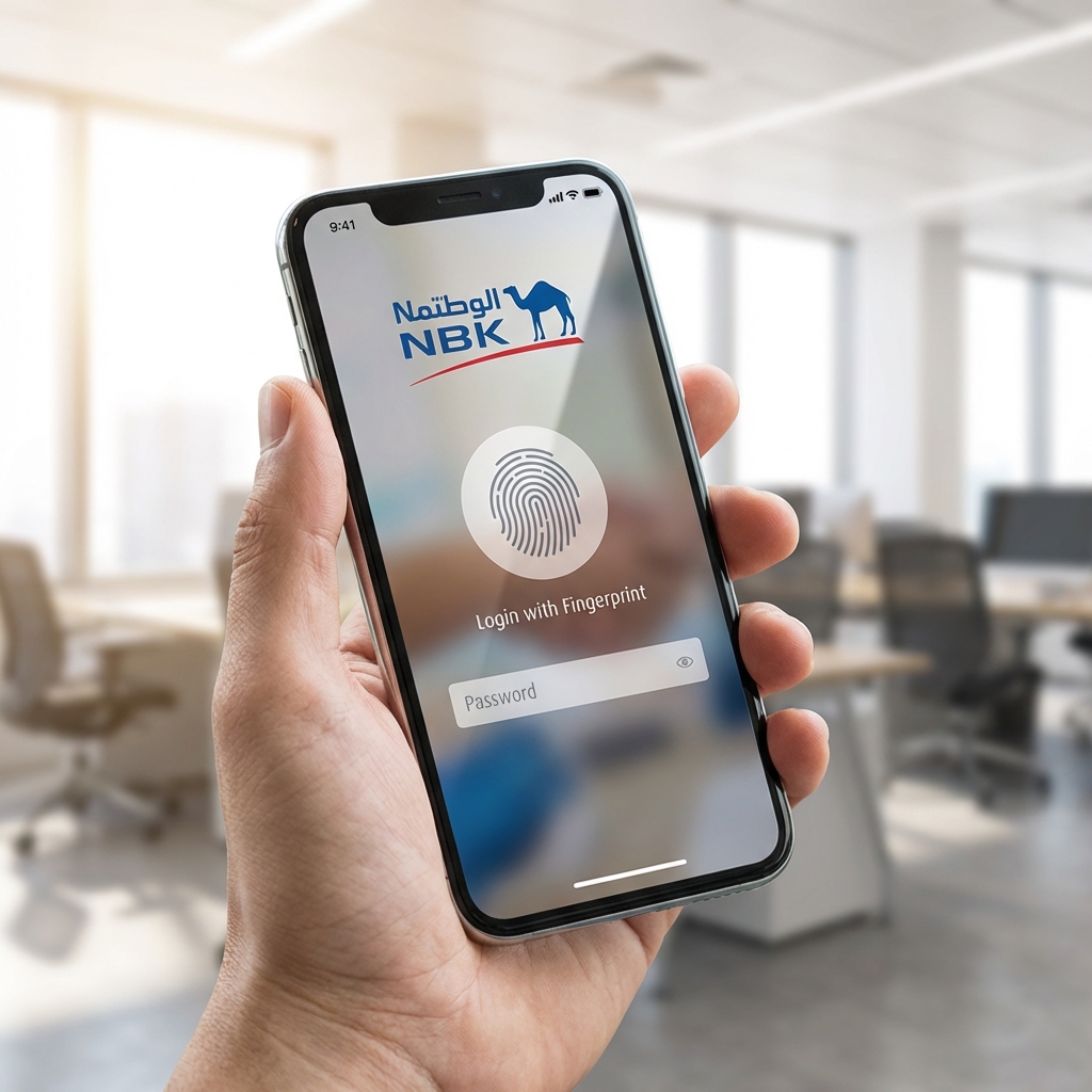 National Bank of Kuwait Mobile App for Account Management